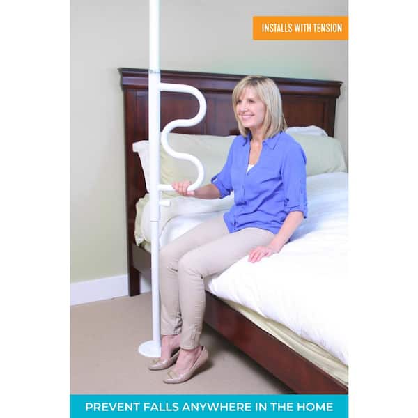 Stander Wonder Pole, Adjustable 84 in. to 120 in. Grab Bar