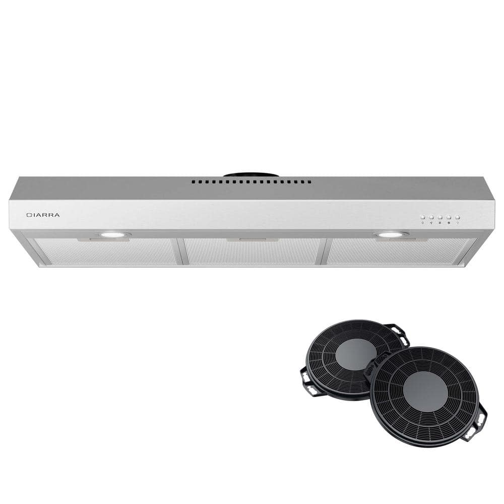 30 in. 200 CFM Convertible Under Cabinet Range Hood in Stainless Steel -  JEREMY CASS, CIADOERANGE14