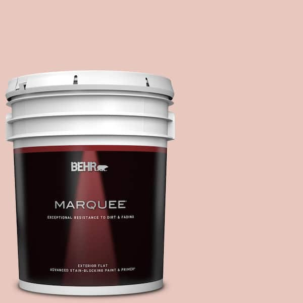 BEHR MARQUEE 5 gal. #S160-1 Iced Cherry Flat Exterior Paint & Primer