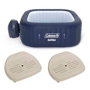 SaluSpa 4-Person Inflatable Hot Tub with PureSpa Seat (2-Pack)