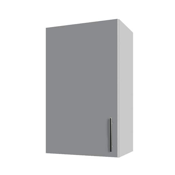 Miami Lighthouse Gray All-Weatherboard Composite 12 in. x 18 in. x 30 in. Outdoor Kitchen Cabinet Base