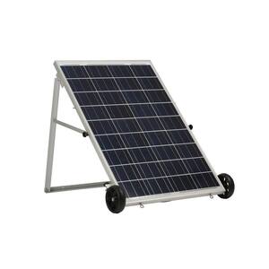 1800-Watt/2880W Peak Push Button Start Solar Powered Portable Generator with One 100W Solar Panel