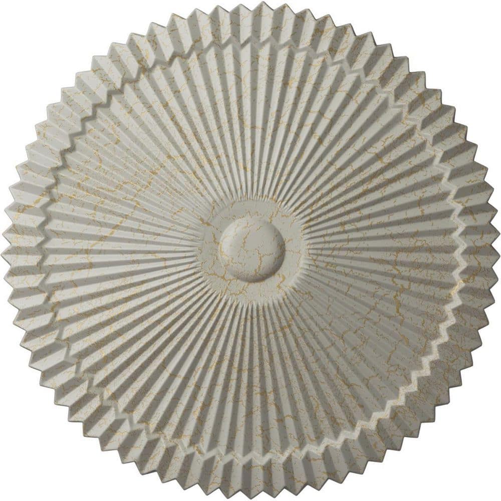 UPC 192770127626 product image for 24 in. x 3 in. Shakuras Urethane Ceiling Medallion (Fits Canopies upto 5 in.), P | upcitemdb.com