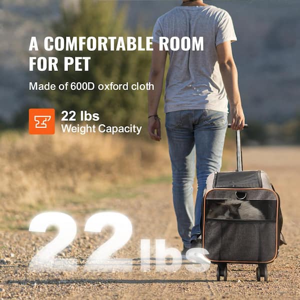 Foldable Plastic Pet Travel Carrier - Travel in Style and Comfort