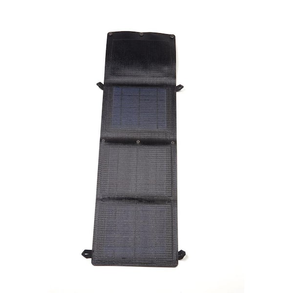 Grape Solar GoCharger 10-Watt Portable Folding Monocrystalline Solar Panel with 2-Amp USB Output
