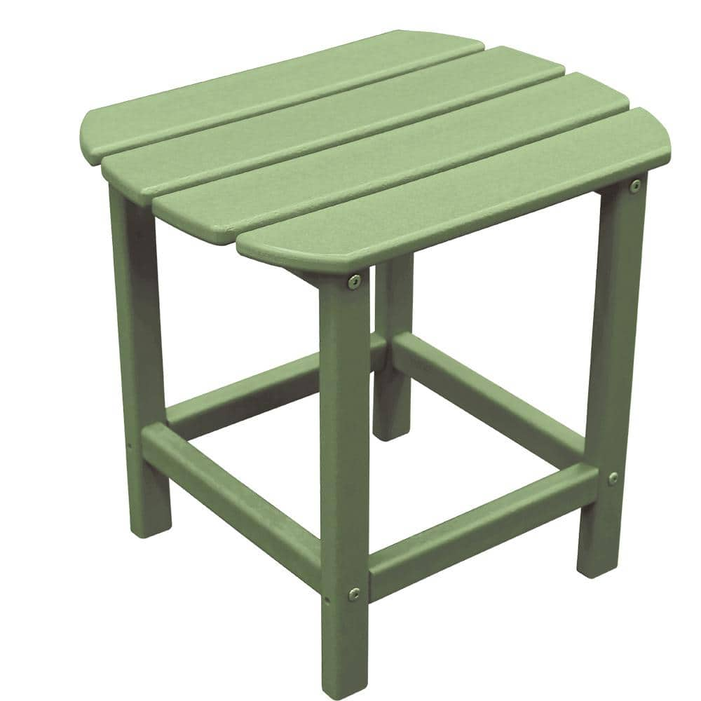 NewTechWood St Charles Mint Plastic Outdoor Side Patio Table P020-703 ...