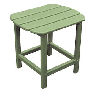 St Charles Mint Plastic Outdoor Side Patio Table