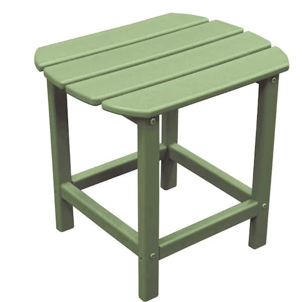 NewTechWood St Charles Mint Plastic Outdoor Side Patio Table