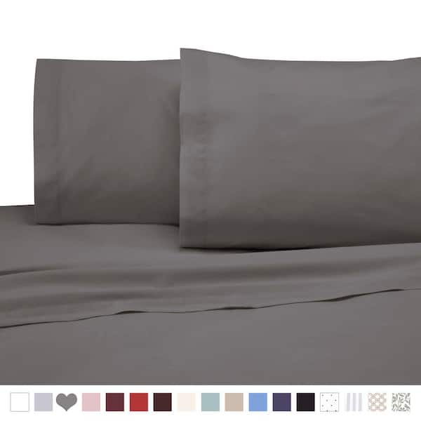 Milan Collection 1000 Thread Count 100% Cotton Deep Pocket Sheet Set (Queen,  Ivory) 