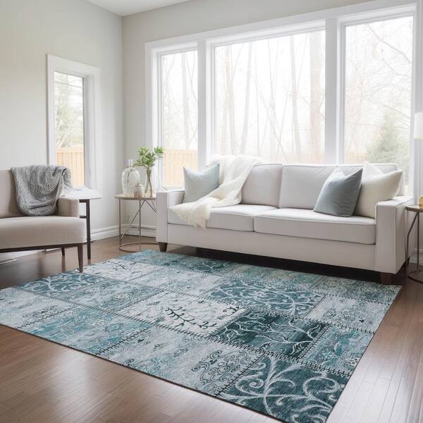 Dog Area Rugs 4x5 ft - Scenery Rug for Living Room Bedroom Decor, Printed  Floor Large Rug for Dining Room Home Decorative, Soft & Non-Slip & Washable