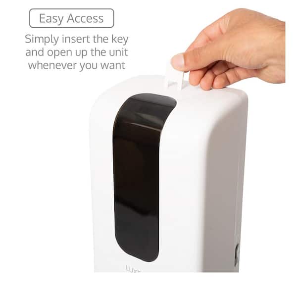 Touchless 1000ml 1 Litre Automatic Soap Dispenser Sani-Care Automatic Hand Sanitizer Dispenser Wall Mounted BONUS Sticker and Drip Tray Soap Dispenser Automatic Gel Drip Version Refillable 