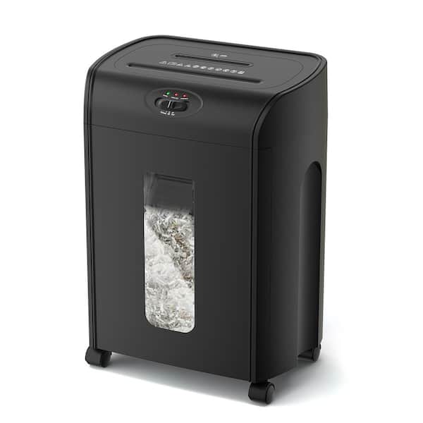 15-Sheet Cross Cut Paper Shredder, 4.76 Gal. Heavy Duty Paper/CD/Card Ultra Quitet Shredder for Home and Office
