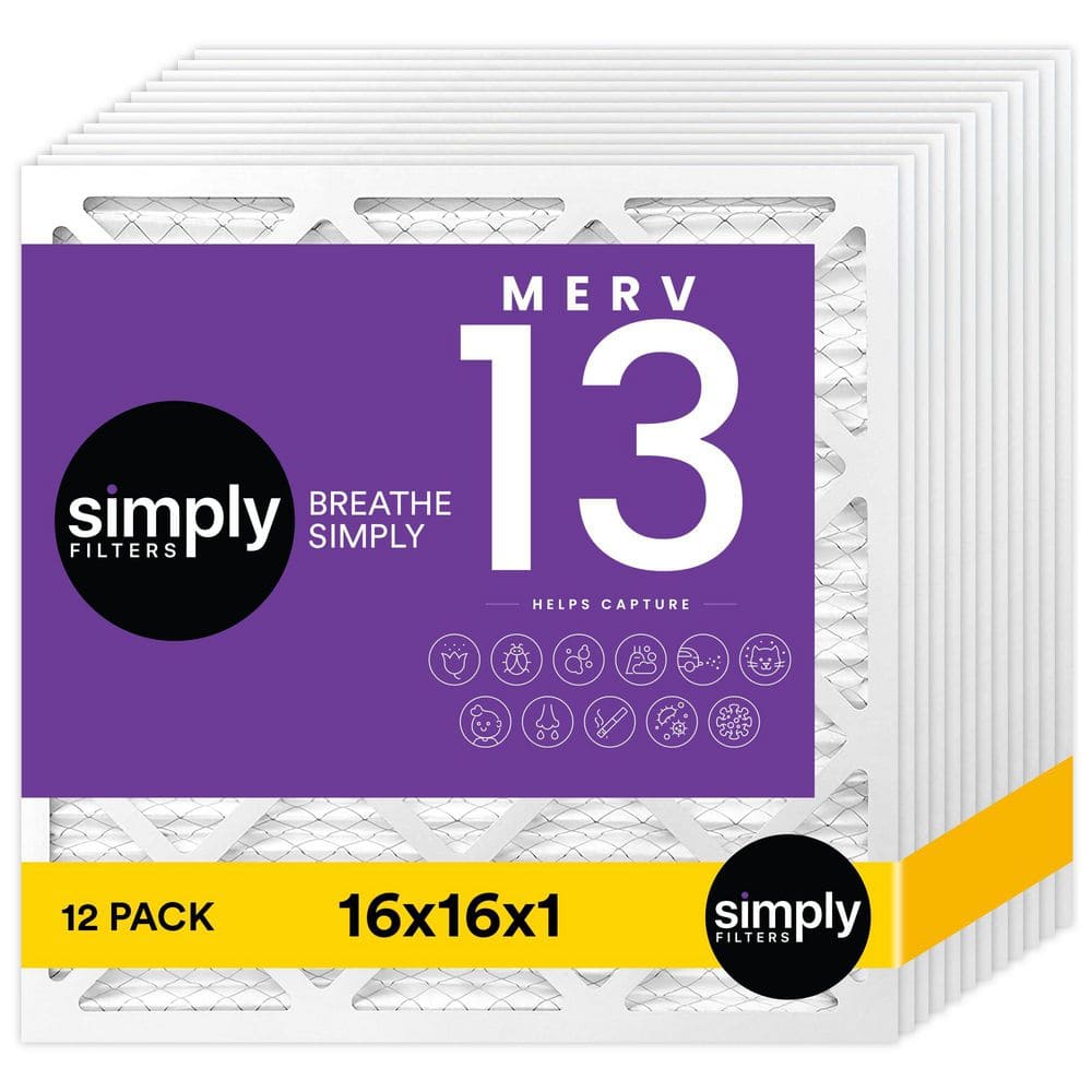16 in. x 16 in. x 1 in. MERV 13 FPR 10-Pleated Furnace Air Filter (12-Pack) price history on PriceWatchPro