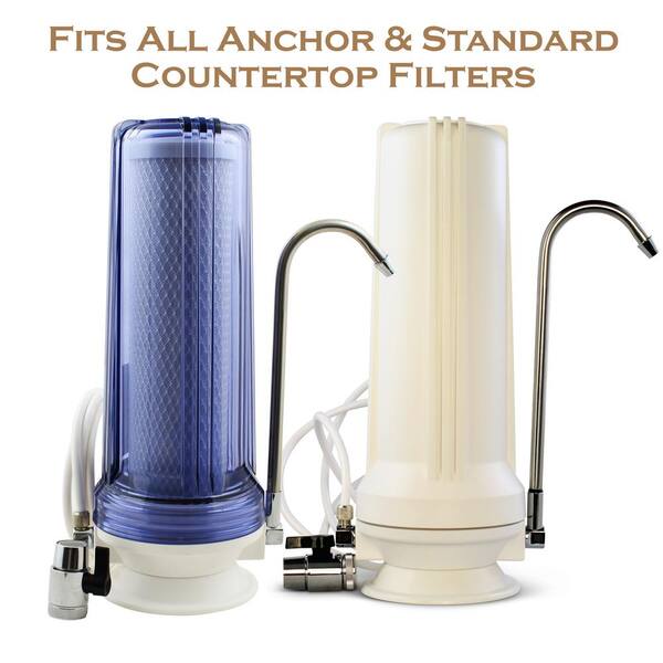 Anchor 3-Stage Replacement Filter Cartridge for Countertop Water Filtration Systems 