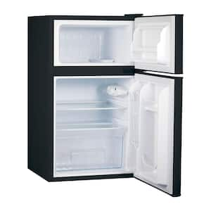 CCRD32B 19.1 in. 3.2 cu. ft. Mini Refrigerator in Black with True Freezer