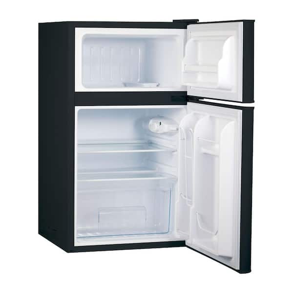 CCRD32B 19.1 in. 3.2 cu. ft. Mini Refrigerator in Black with True Freezer
