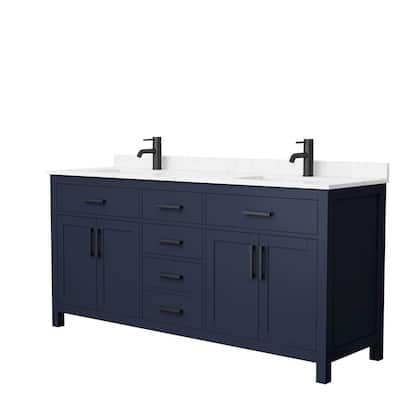 Blue 72 Inch Vanities And Larger, Miami Bathroom Vanity Sets Canada