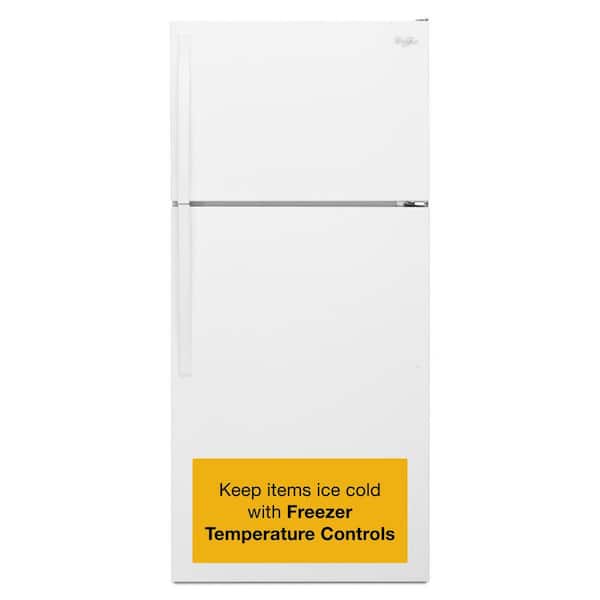 14.3 cu. ft. Top Freezer Refrigerator in White