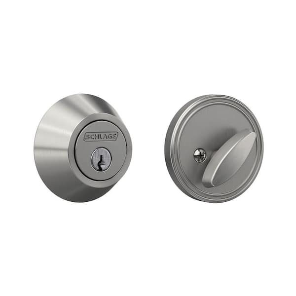HED60 Series Satin Stainless Steel Single Cylinder Deadbolt
