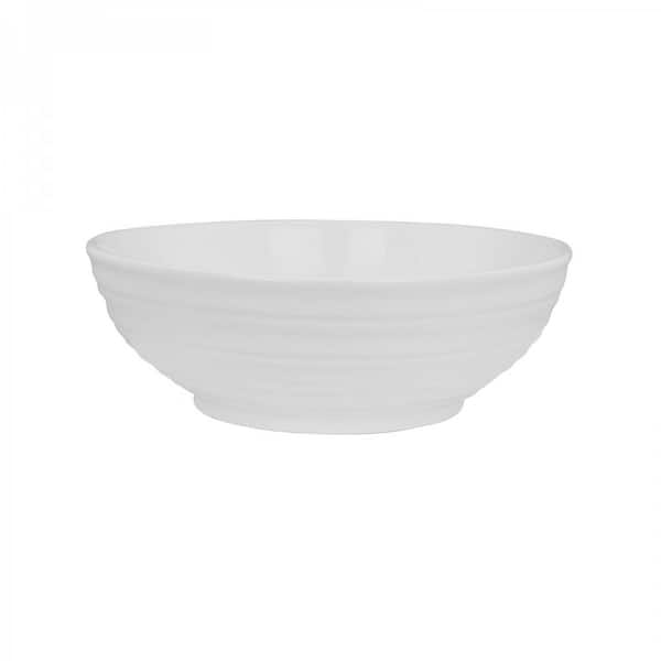 RENOVATORS SUPPLY MANUFACTURING Cassini 15.5 in. Small Countertop Vessel Sink White Ceramic Round Vessel Sink for Bathroom Renovators Supply