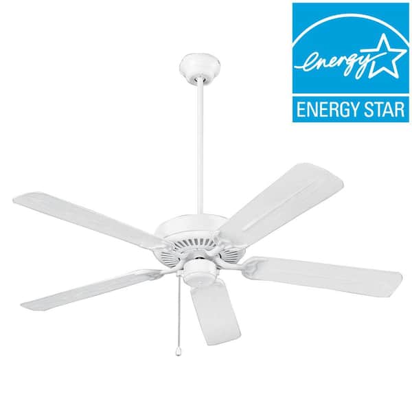 Broan-NuTone Wet Rated Series 52 in. Outdoor White Ceiling Fan