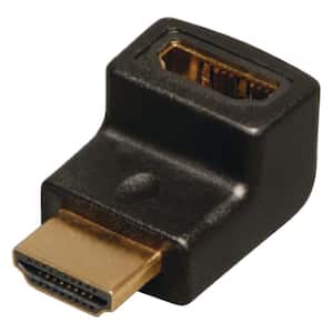 HDMI Male to Female Right-Angle Up Adapter