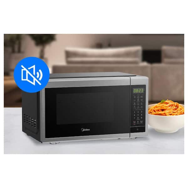 Miです₊⁎⁺˳✧༚ Midea 0.9 cu. ft. 900-Watt Countertop Microwave Oven with Express