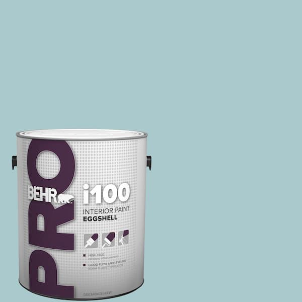 BEHR PRO 1 gal. #PMD-95 Coastal Surf Eggshell Interior Paint