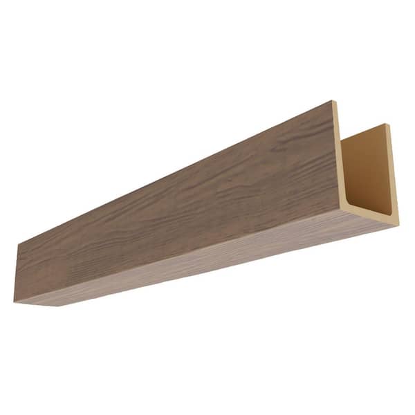 Heritage Timber 7.5 in. x 7.5 in. x 24 ft. Mena Sandstone Faux Wood Beam