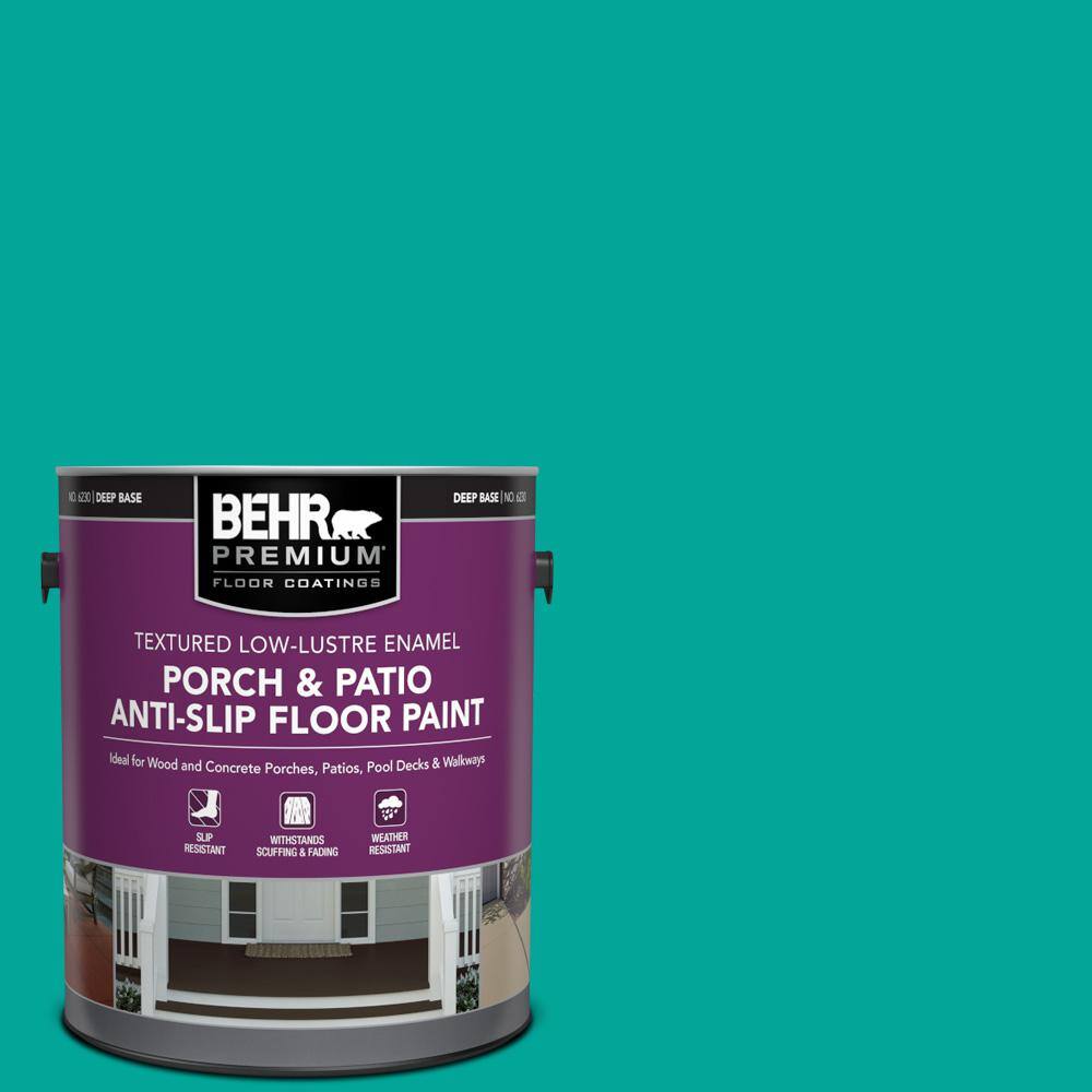1 gal. #HDC-MD-22 Tropical Sea Textured Low-Lustre Enamel Interior/Exterior Porch and Patio Anti-Slip Floor Paint price history on PriceWatchPro