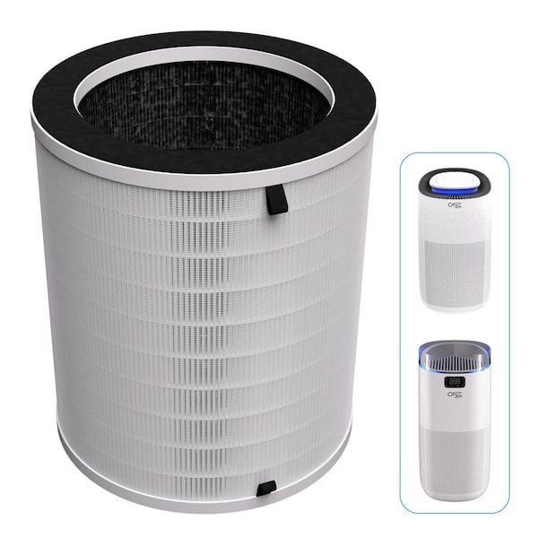 ProMounts H13 True HEPA Air Filter Replacement for NEO and ATHENA Smart Air Purifiers, 3-in-1 Filter Removes 99.95% of Particles
