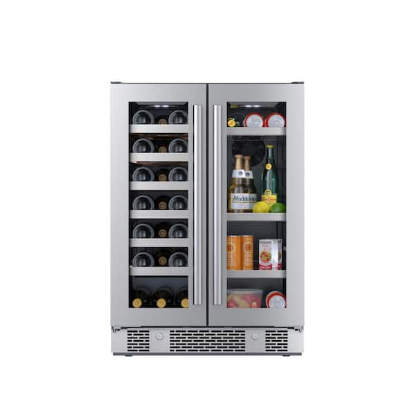 Avallon 24 in. 21-Bottle Wine and 64-Can Beverage Cooler