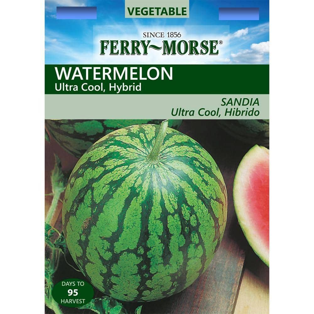 Ferry-Morse Watermelon Ultra-Cool Hybrid Seed 4061 - The Home Depot