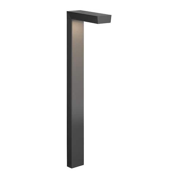 12 Volt 2700K LED 22.5 in. Weather Resistant Ninety Degree Path Light in Textured Black