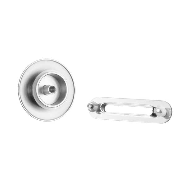 1.18 in. x 2.75 in. x 2.75 in. Tub Trim Kit in Chrome