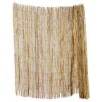 4 ft. H x 8 ft. W Natural Peeled and Polished Reed Fencing