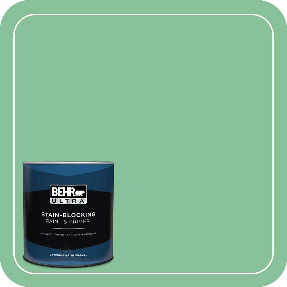1 qt. #MQ6-40 Country Weekend Satin Enamel Exterior Paint & Primer price history on PriceWatchPro