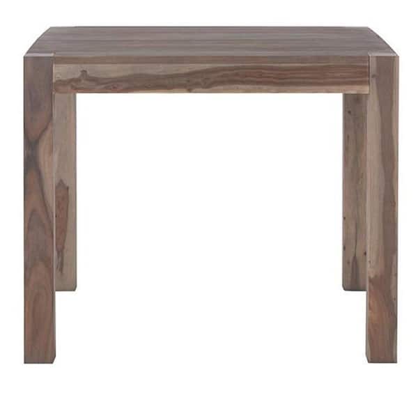 Unbranded Edmund 36 in. H Pub Table in Smoke Grey