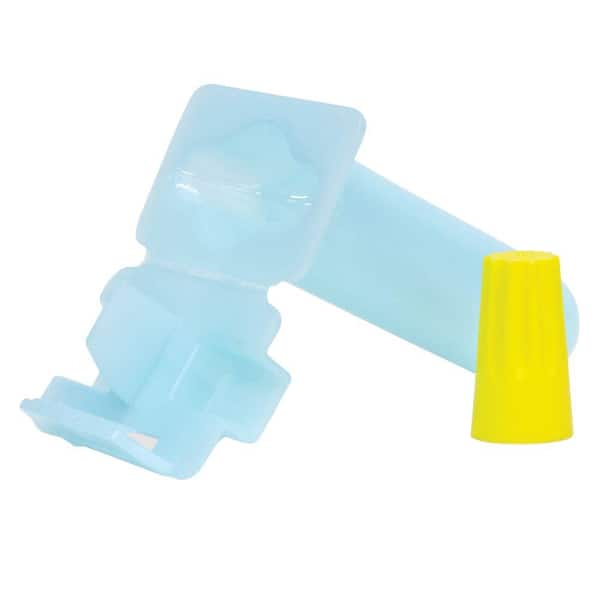 DryConn DBYN-600 Nut Wire Connector with Direct Bury Silicone Tube - Yellow (100-Pack)