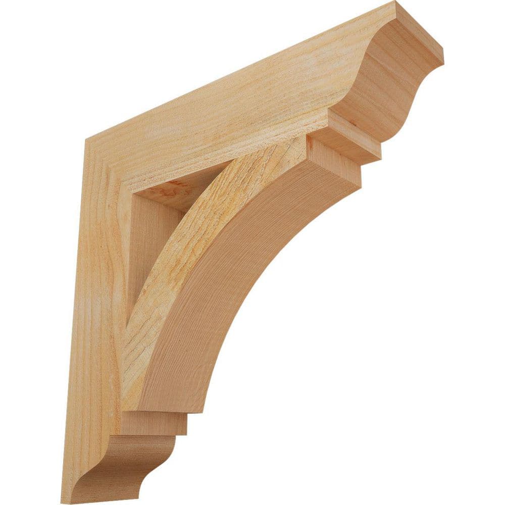 4 in. x 18 in. x 18 in. Douglas Fir Thorton Traditional Rough Sawn Bracket price history on PriceWatchPro