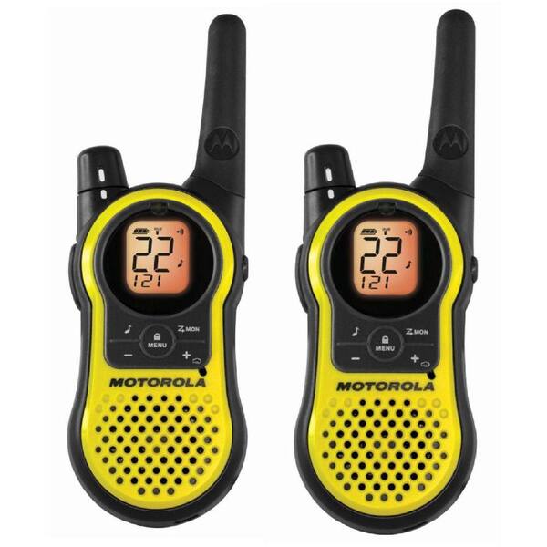 MOTOROLA Talkabout 23-Mile Range 22 Channel Rechargeable 2-Way Radio - Yellow-DISCONTINUED
