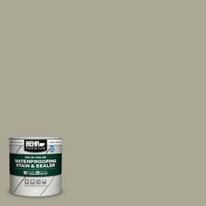 8 oz. #N350-4 Jungle Camouflage Solid Color Waterproofing Exterior Wood Stain and Sealer Sample