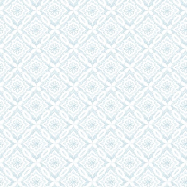 Chesapeake Hugson Teal Quilted Damask Wallpaper