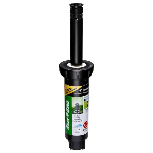 1800 Series 4 in. Pop-Up PRS Sprinkler, 0-360° Pattern, Adjustable 8-15 ft. SAM