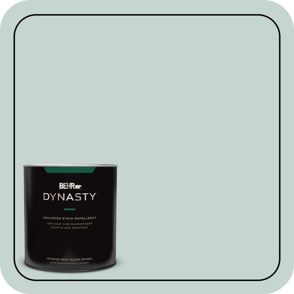 1 qt. #490E-3 Celtic Gray Semi-Gloss Enamel Interior Stain-Blocking Paint & Primer price history on PriceWatchPro