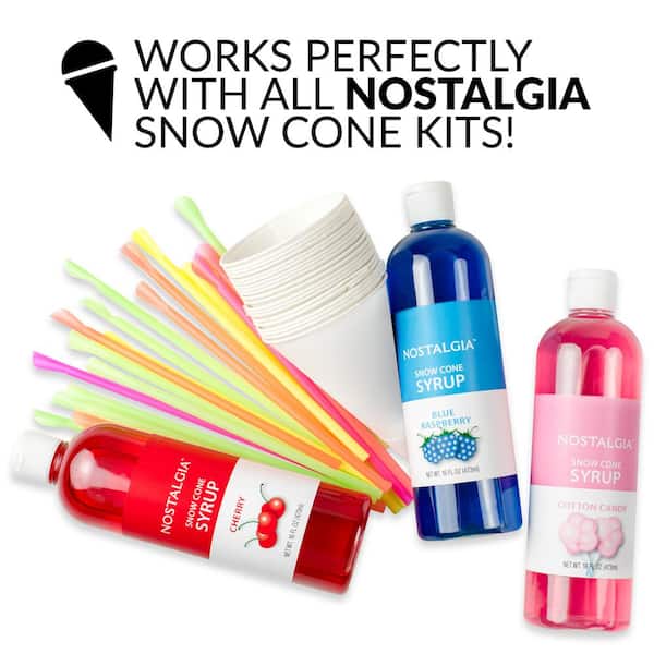 Nostalgia Snow Cone Maker 10 12 x 15 12 Pink - Office Depot