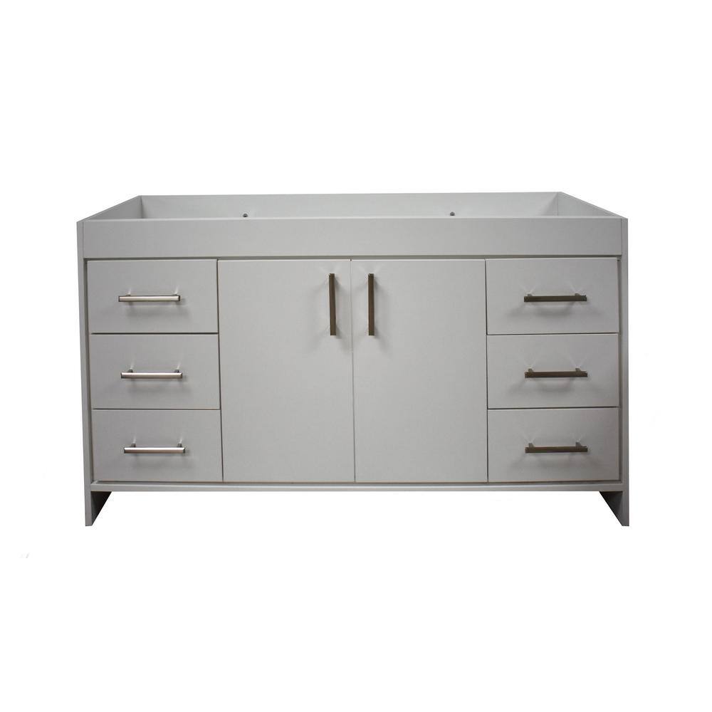 Capri 48 in. W x 21 in. D Bathroom Vanity Cabinet Only in White price history on PriceWatchPro