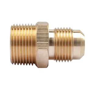 Brass Pipe Fittings Flaring Connector 1/8 3/4 3/8 1/2 x 6mm 8mm 10mm  12mm