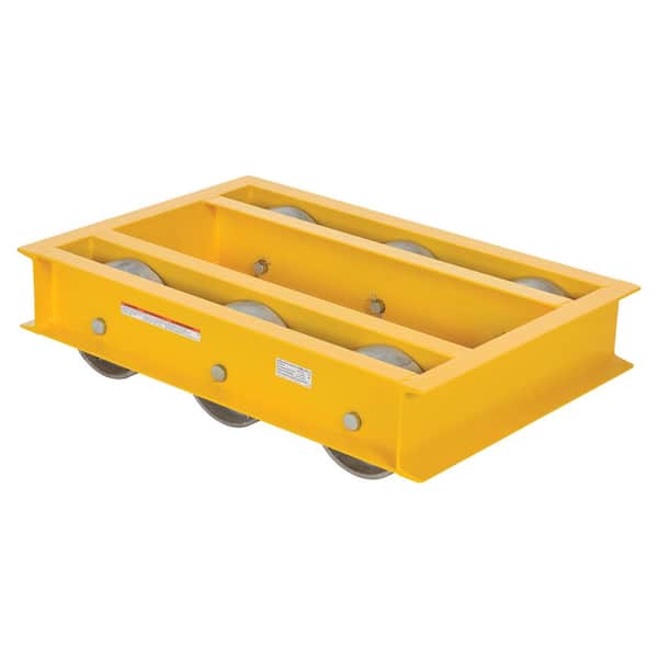 Vestil 10,000 lb. 24 in. x 36 in. Open Deck Machinery Dolly