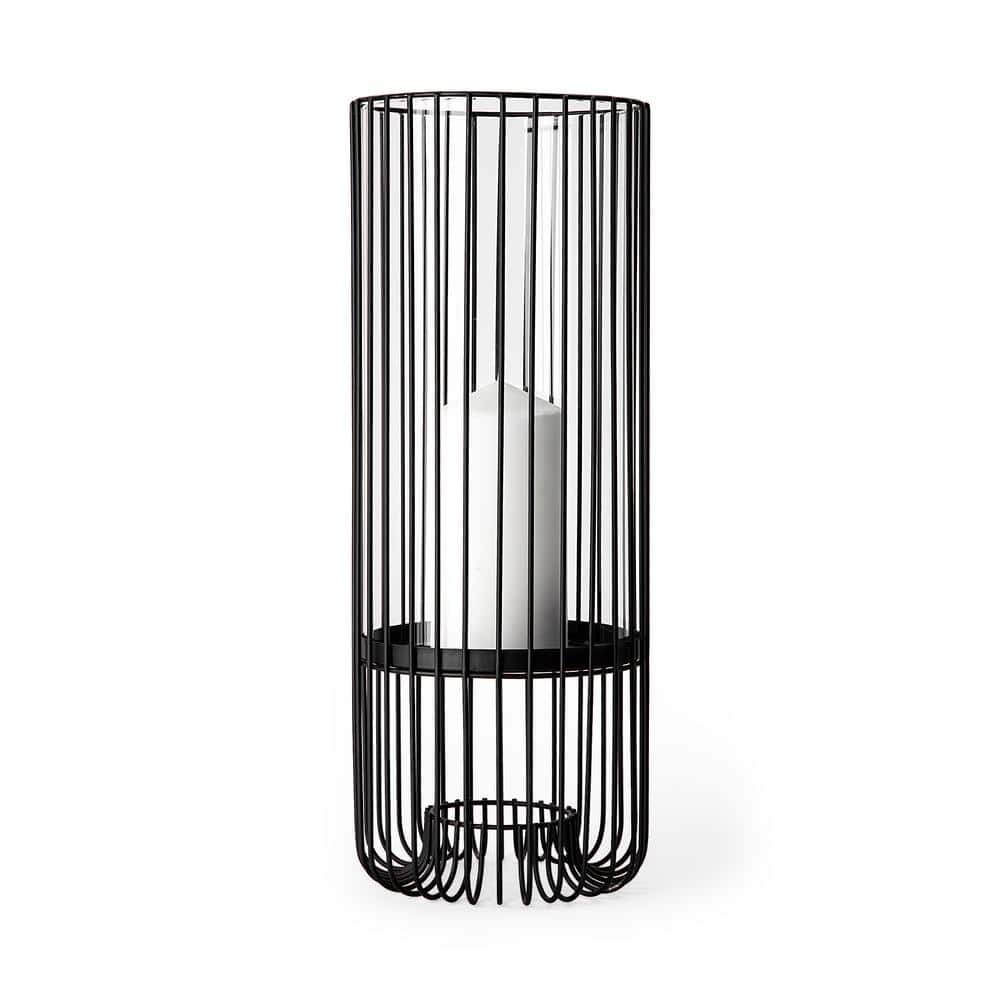 Velo II Large Black Metal Cylindrical Table Candle Holder price history on PriceWatchPro
